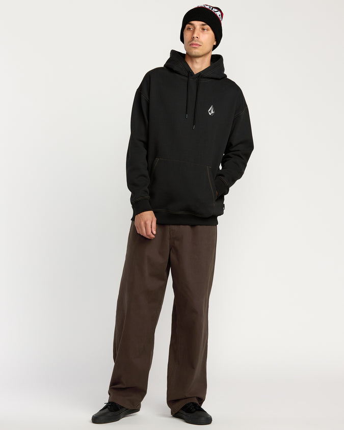 Chillow Pleat Elastic Waist Pant - Cacao