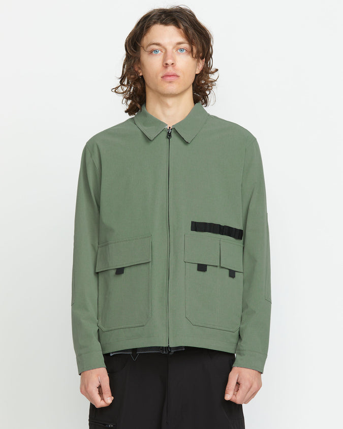 Tokyo True Sense Reversible Jacket - Light Olive