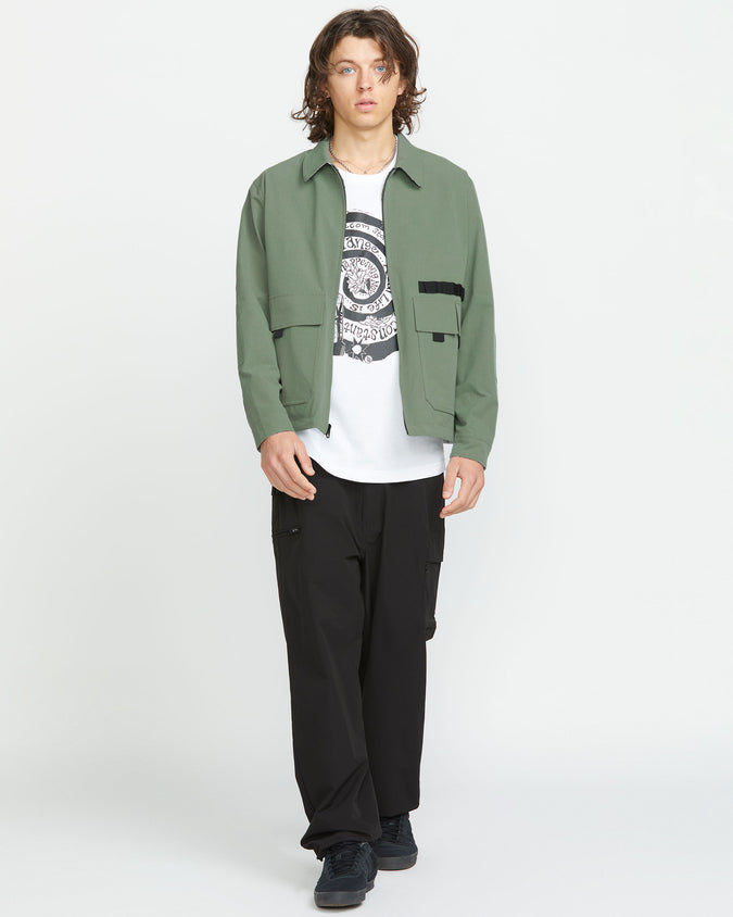 Tokyo True Sense Reversible Jacket - Light Olive