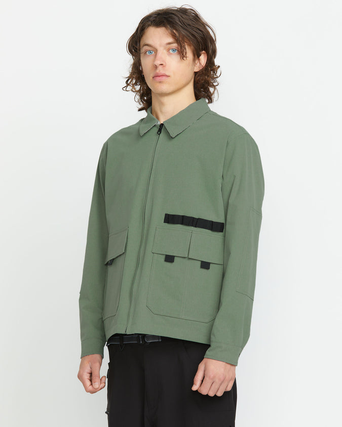 Tokyo True Sense Reversible Jacket - Light Olive