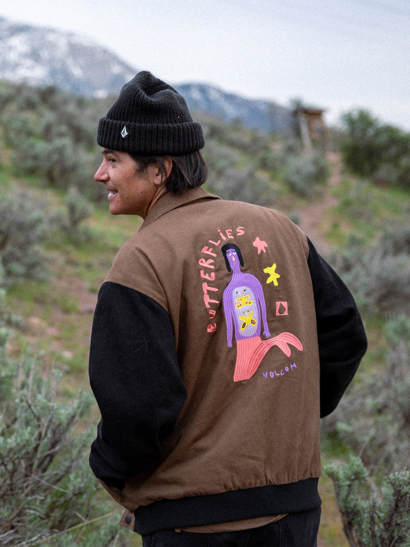 Featured Artist Arthur Longo Jacket - Dark Earth | Volcom