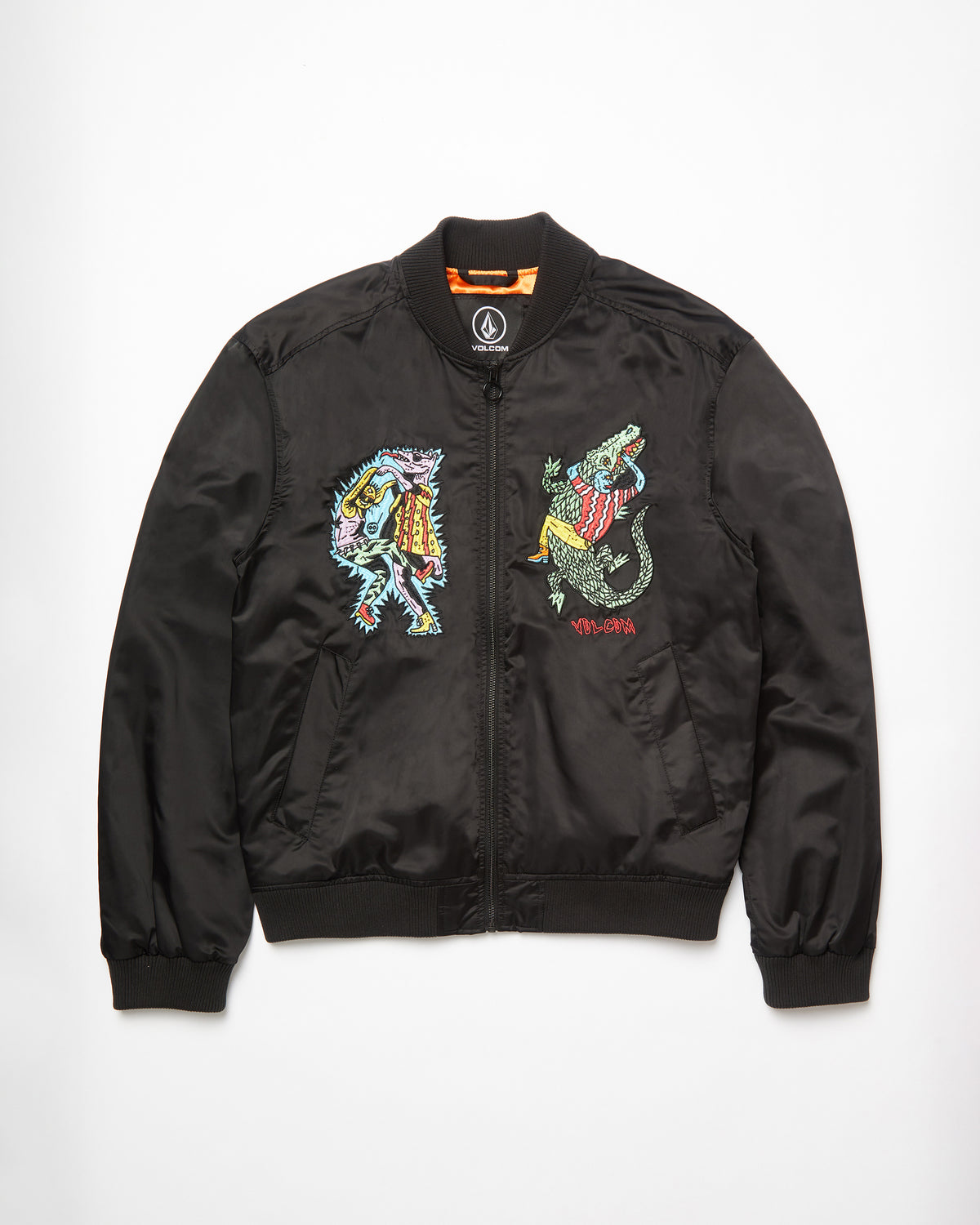 Featured Artist Bob Mollema Jacket – Black – Volcom Australia