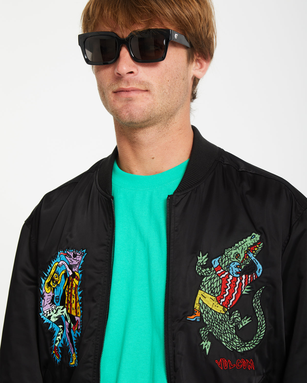 Featured Artist Bob Mollema Jacket – Black – Volcom Australia