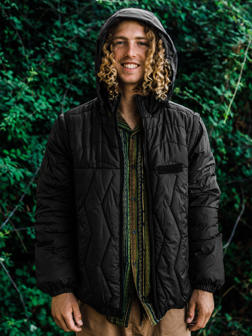 Skate Vitals Simon Bannerot Puff Jacket - Black