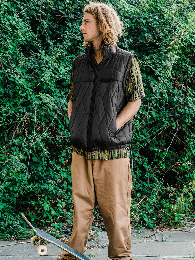 Skate Vitals Simon Bannerot Puff Jacket - Black