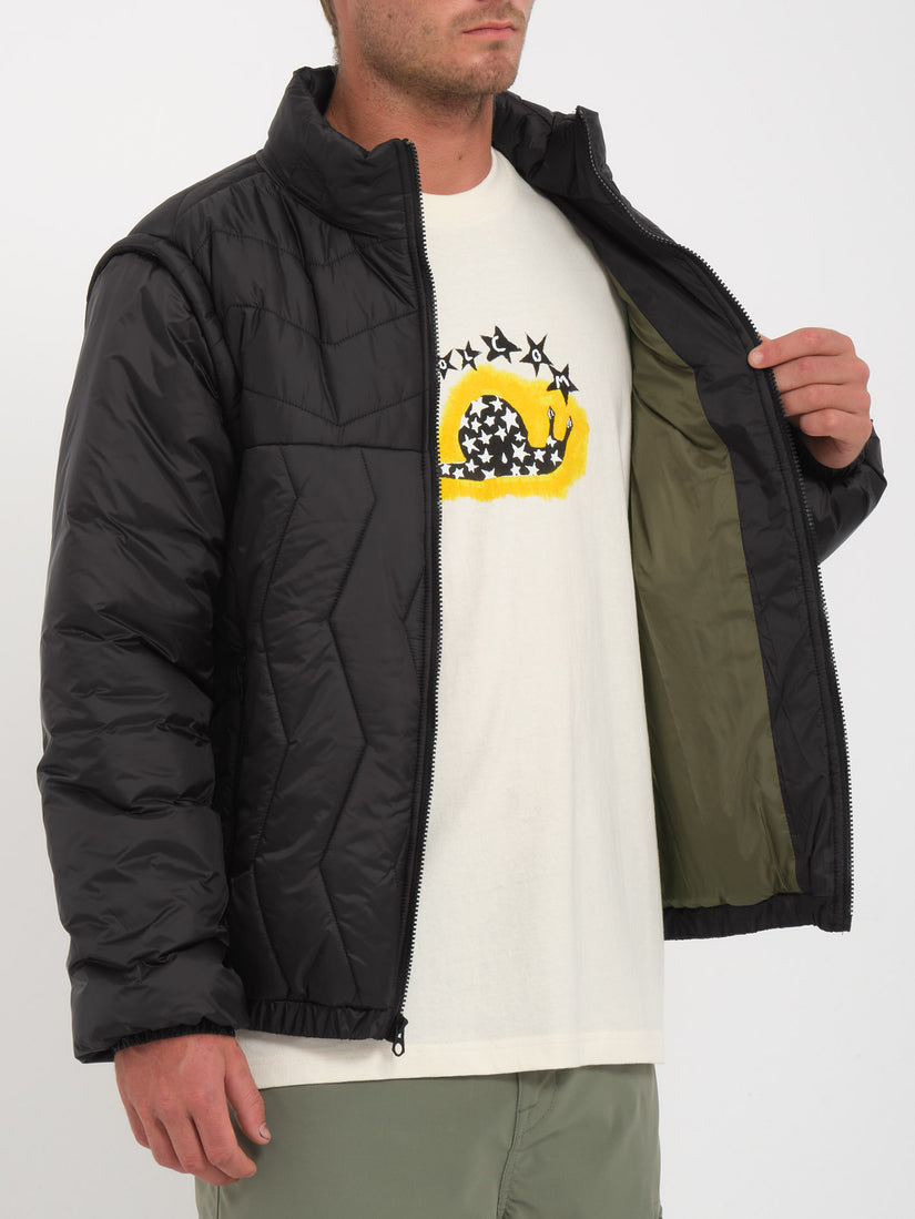 Skate Vitals Simon Bannerot Puff Jacket - Black
