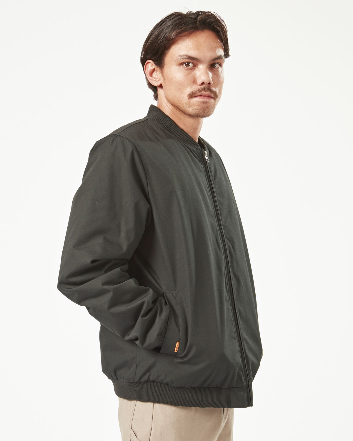 Mens Volcom Workwear Bomber Jacket
