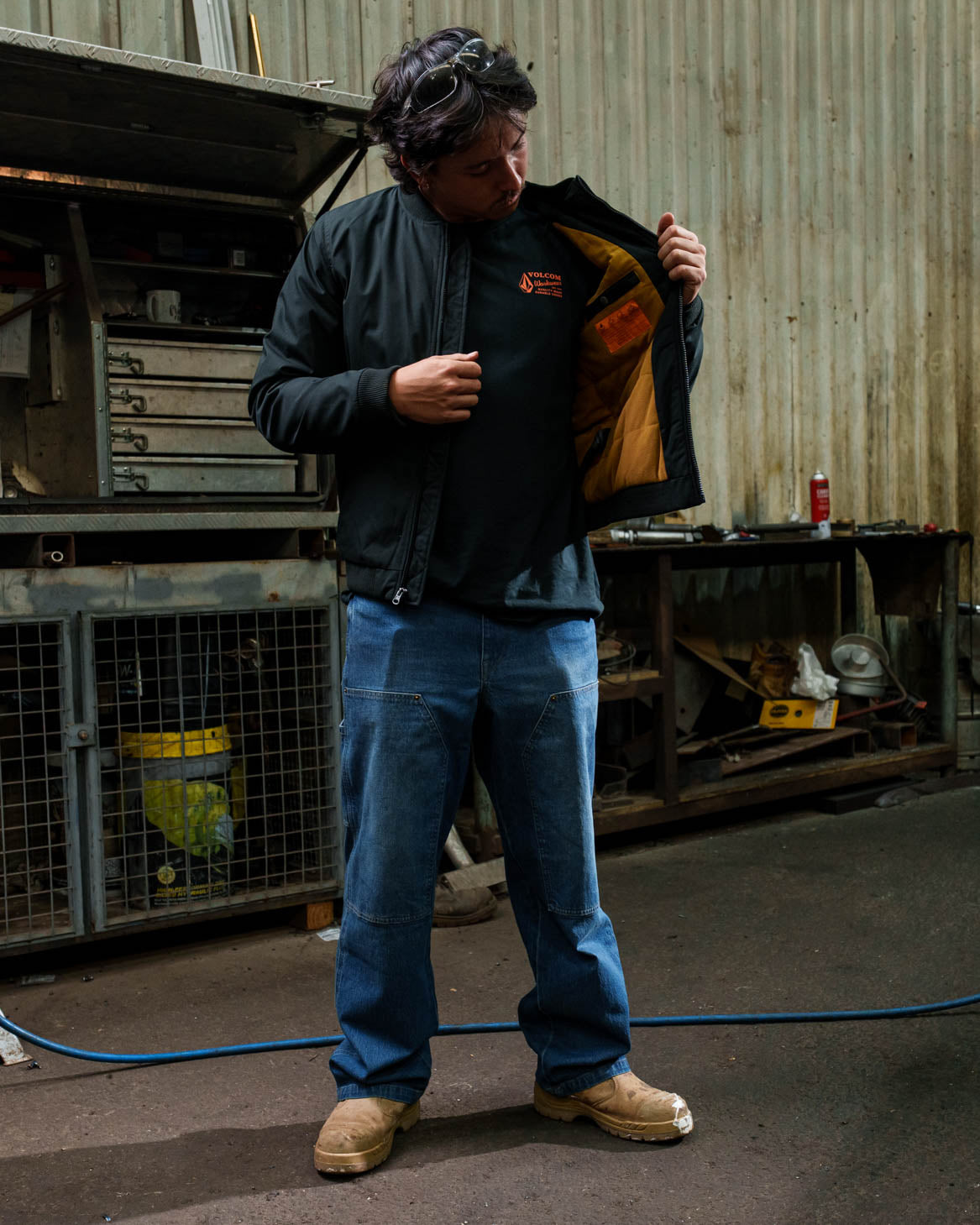 Mens Volcom Workwear Jacket