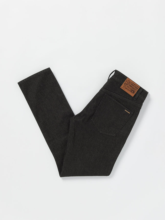 2X4 Stretch Denim - Rinsed Black