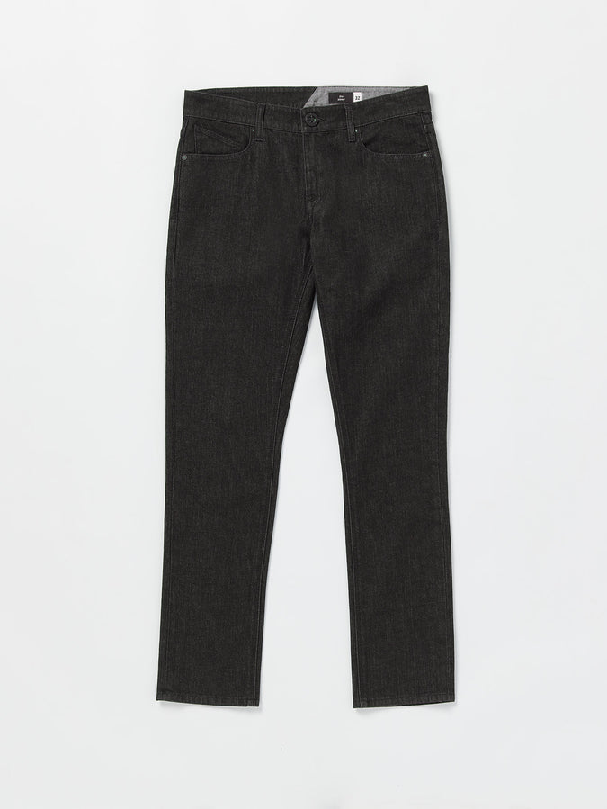 2X4 Stretch Denim - Rinsed Black