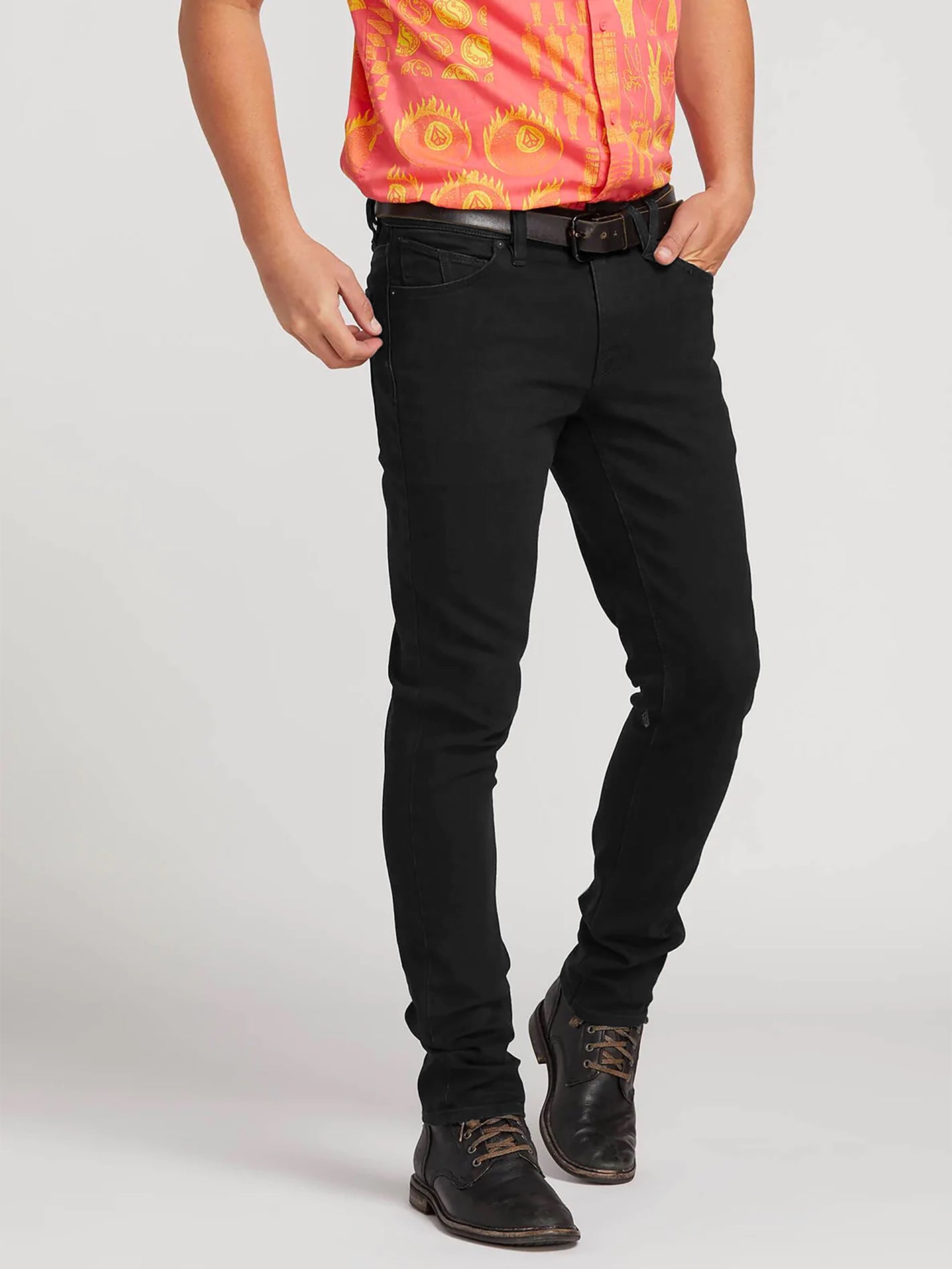 2X4 Skinny Tapered Jeans