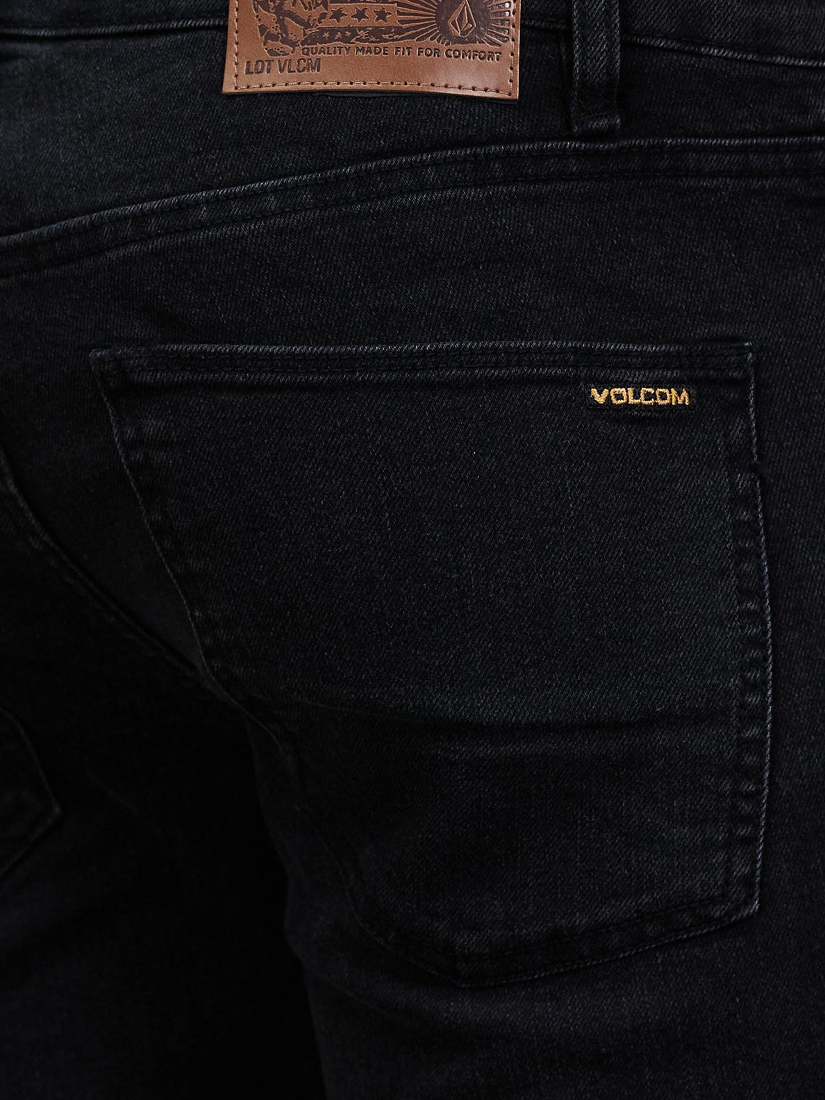 2X4 Skinny Tapered Jeans - Blackout