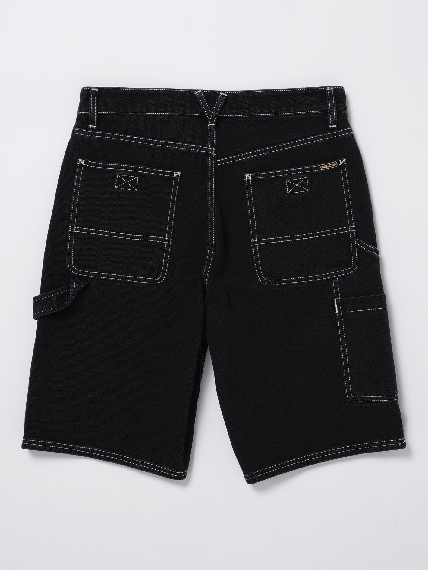 Labored Denim Utility Short