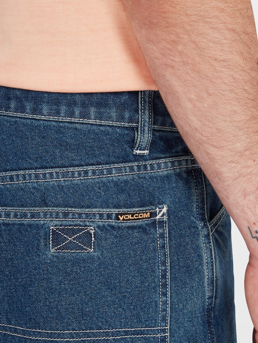 Labored Jeans Utility Short - Indigo Ridge Wash
