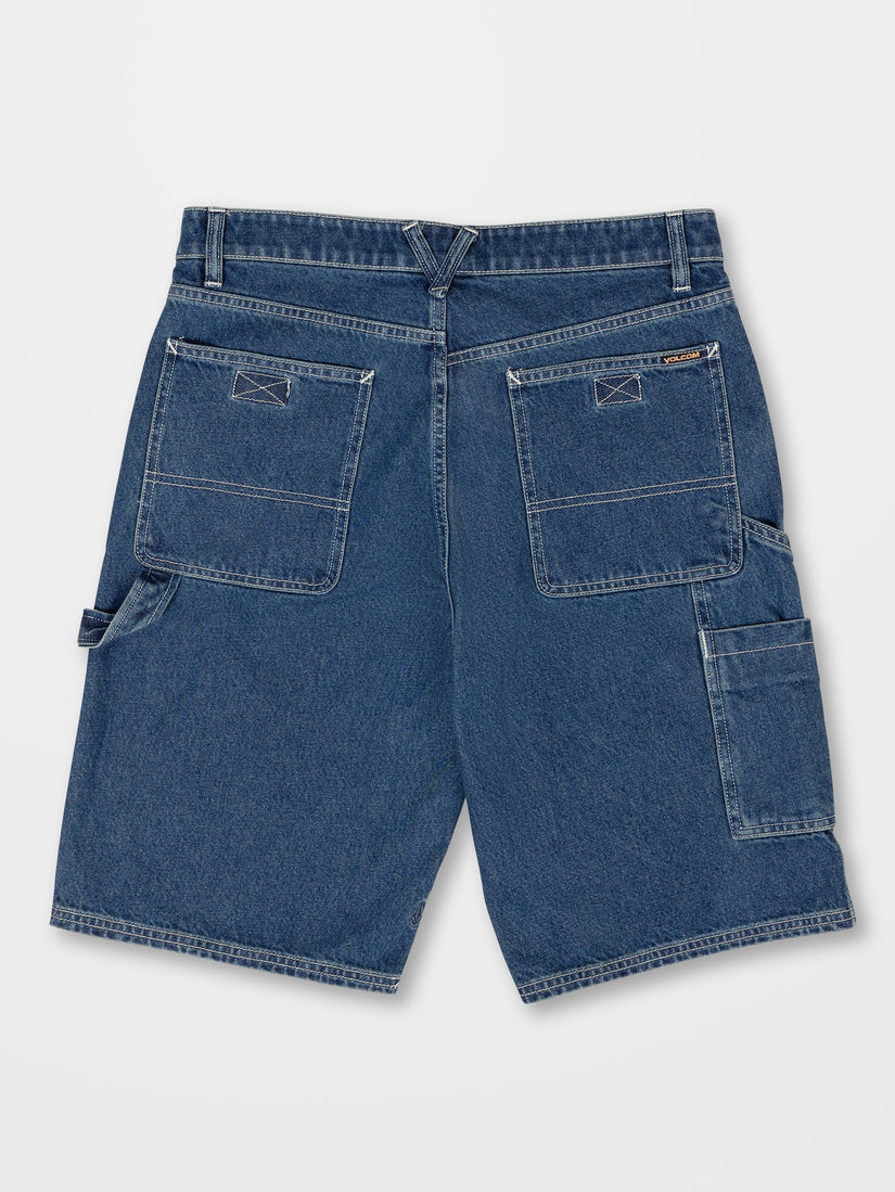 Labored Jeans Utility Short - Indigo Ridge Wash