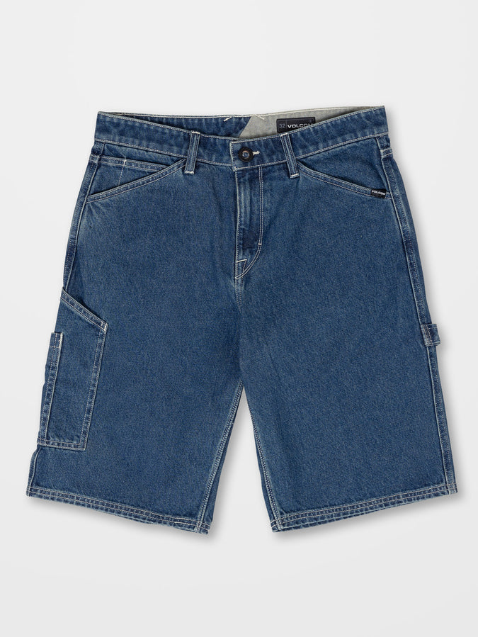 Labored Jeans Utility Short - Indigo Ridge Wash