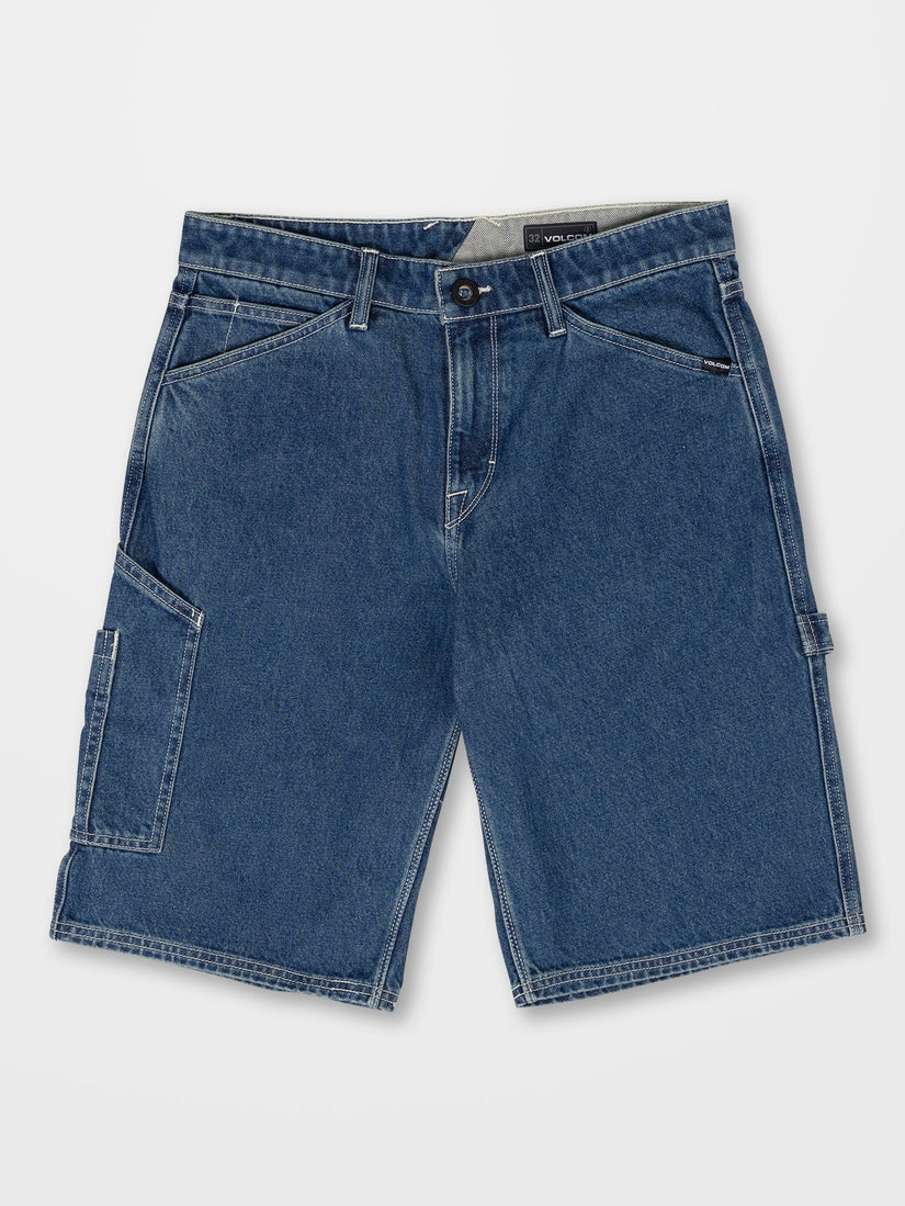 Labored Jeans Utility Short - Indigo Ridge Wash
