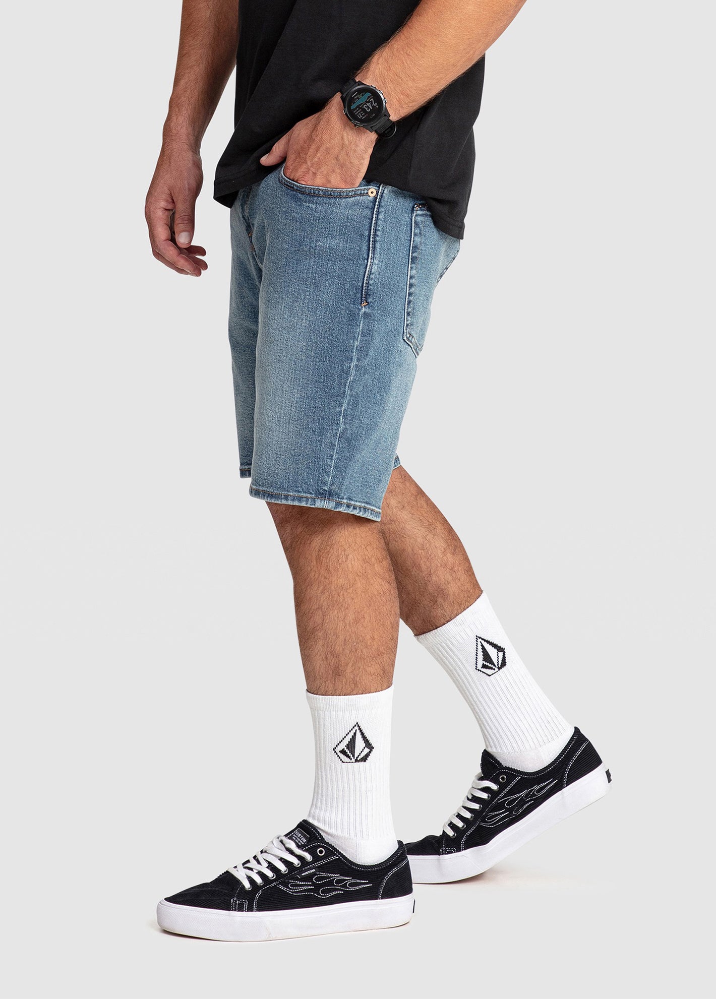 Solver Denim Short 19"