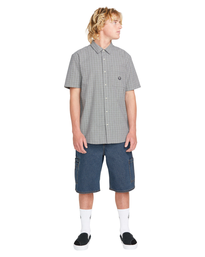 Lonsdale Short Sleeve Shirt - Egg White