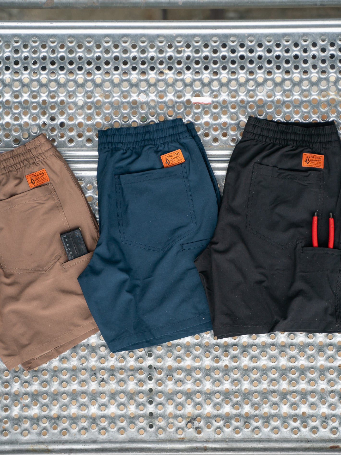 Volcom Workwear Rack Hybrid Elastic Waist Shorts