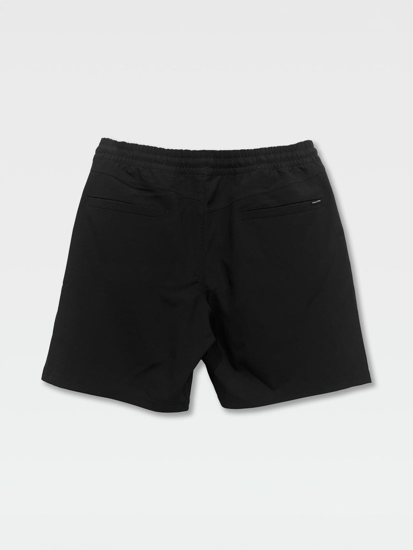 Au Cross Shred Elastic Waist 18" Short - Black