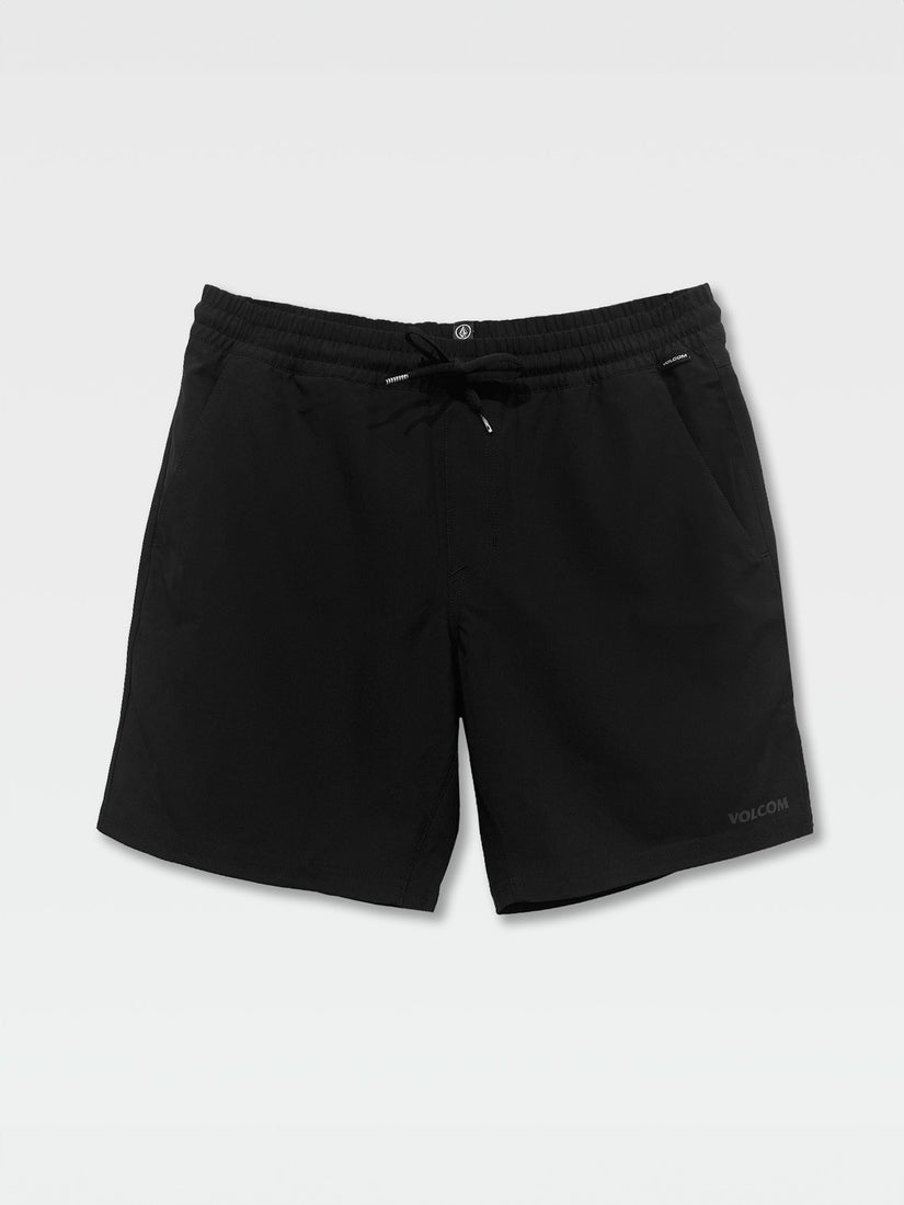 Au Cross Shred Elastic Waist 18" Short - Black