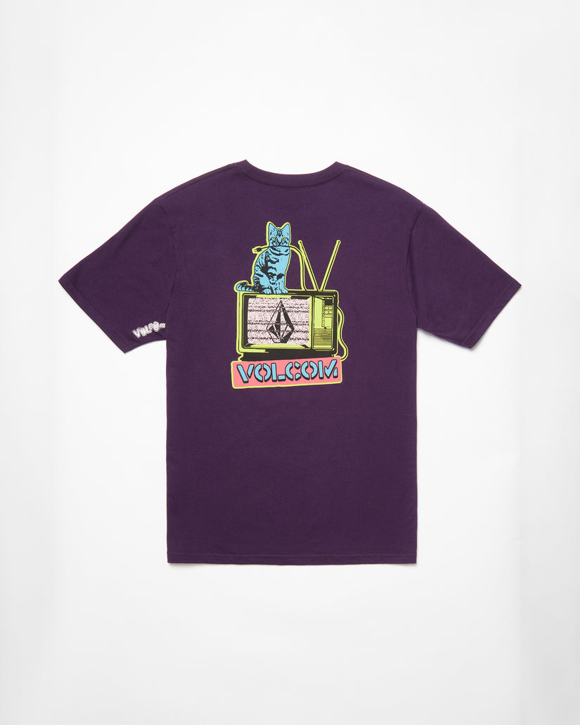 Catv Bsc Short Sleeve Tee - Grape Royale