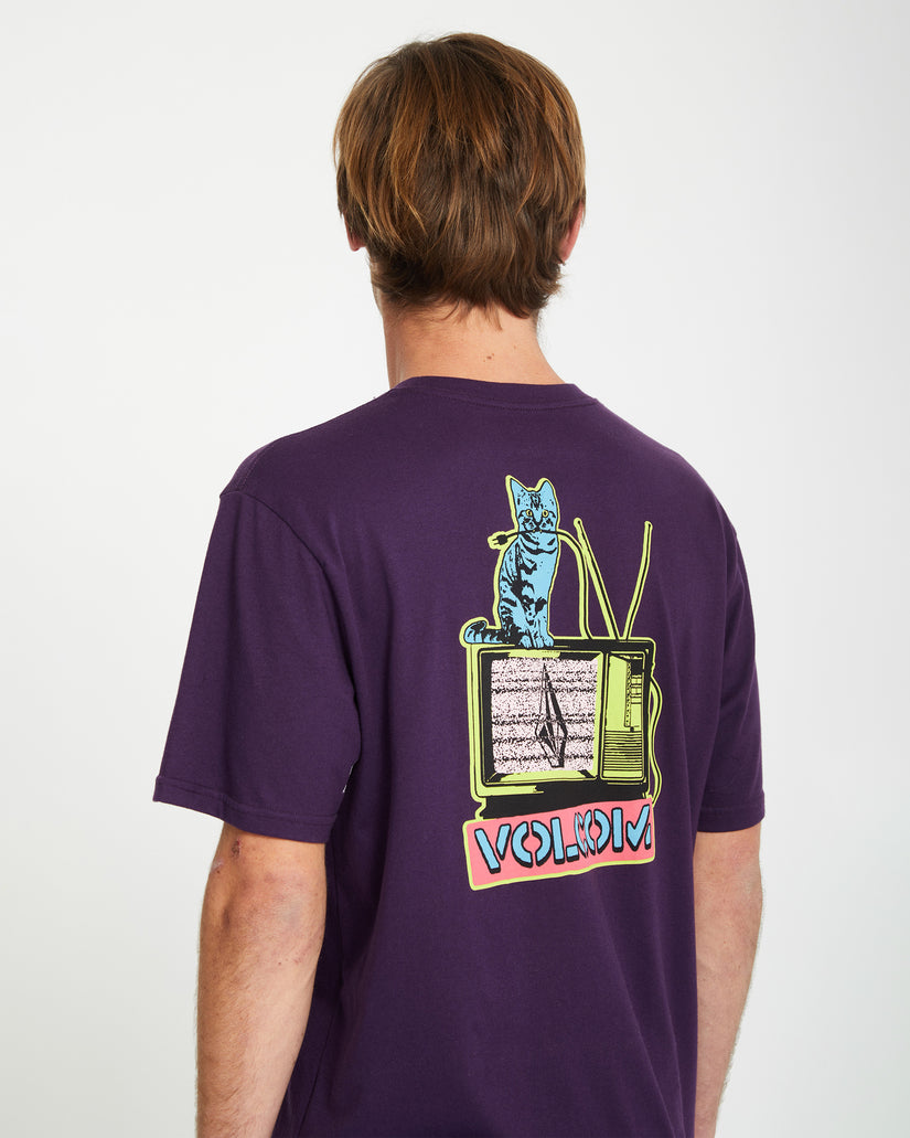 Catv Bsc Short Sleeve Tee - Grape Royale