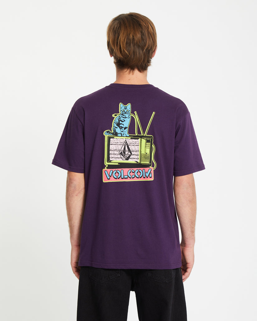 Catv Bsc Short Sleeve Tee - Grape Royale