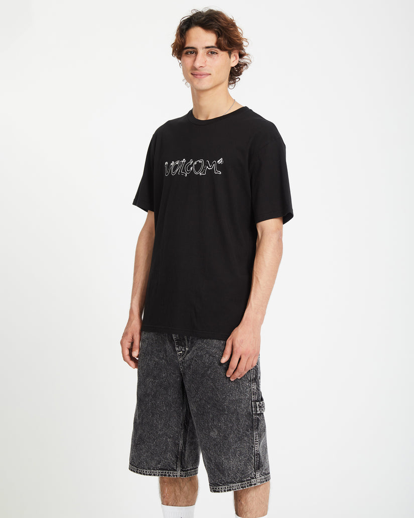 Crazybal Bsc Short Sleeve Tee - Black