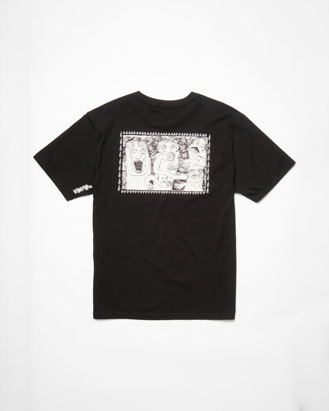 Crazybal Bsc Short Sleeve Tee - Black