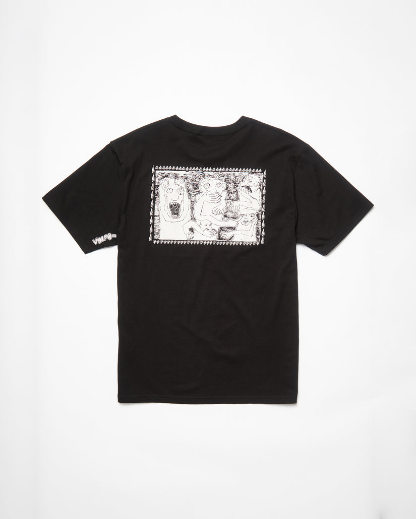 Crazybal Bsc Short Sleeve Tee - Black