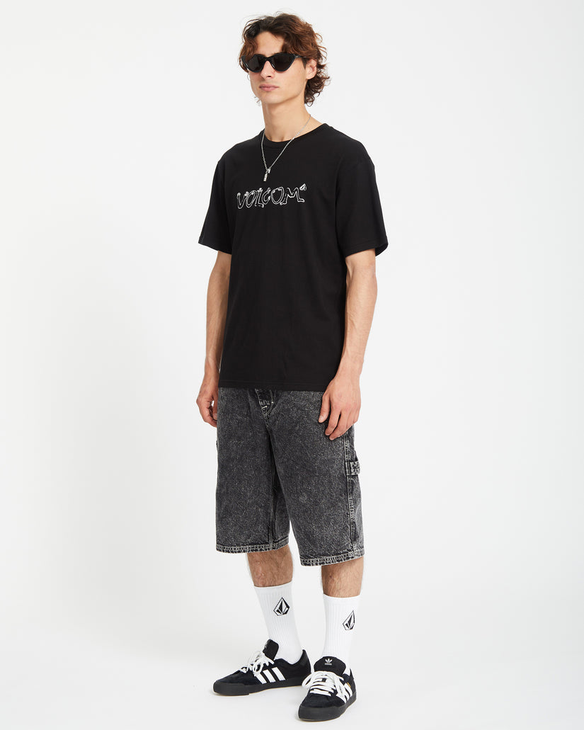 Crazybal Bsc Short Sleeve Tee - Black