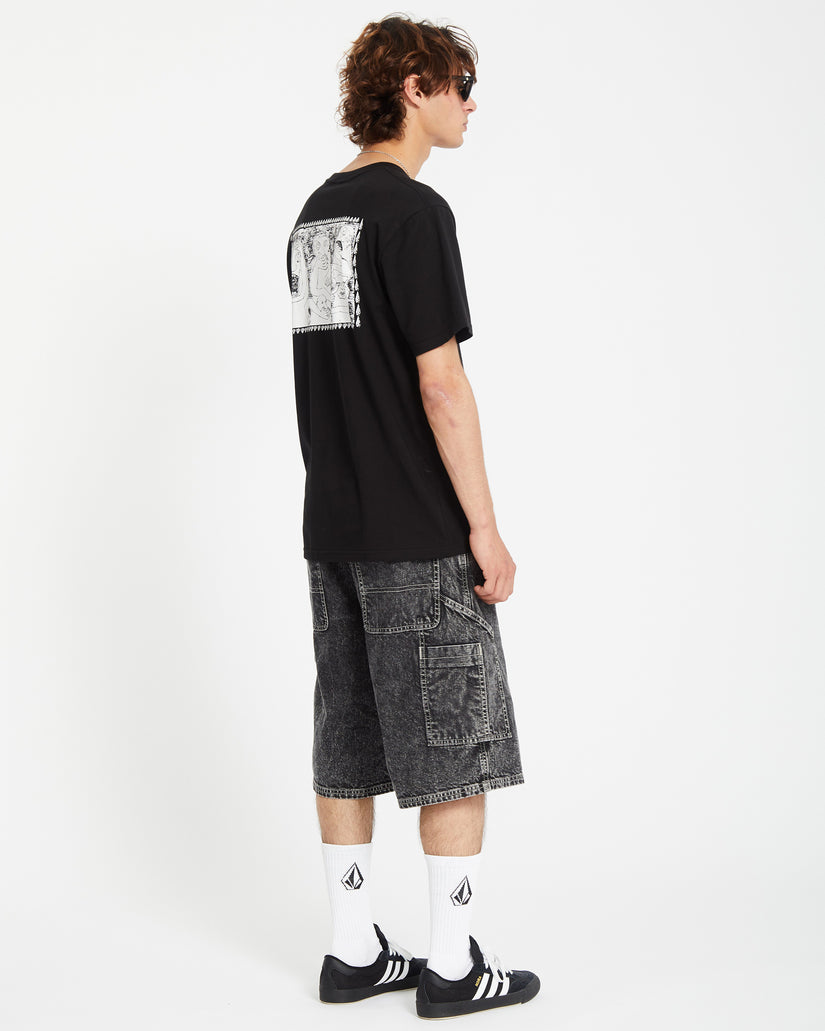 Crazybal Bsc Short Sleeve Tee - Black