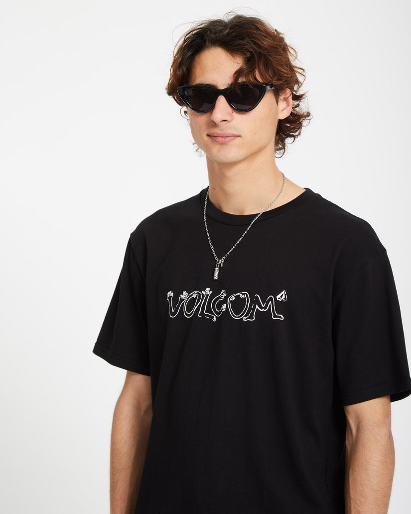 Crazybal Bsc Short Sleeve Tee - Black
