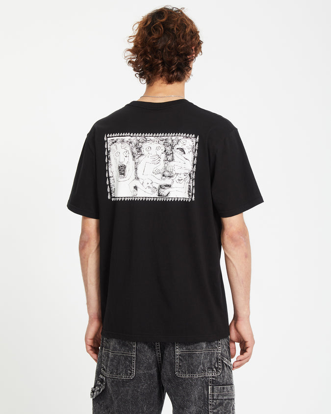 Crazybal Bsc Short Sleeve Tee - Black