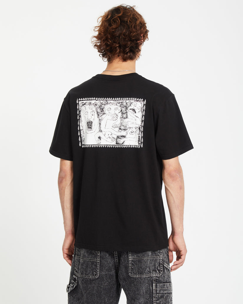 Crazybal Bsc Short Sleeve Tee - Black