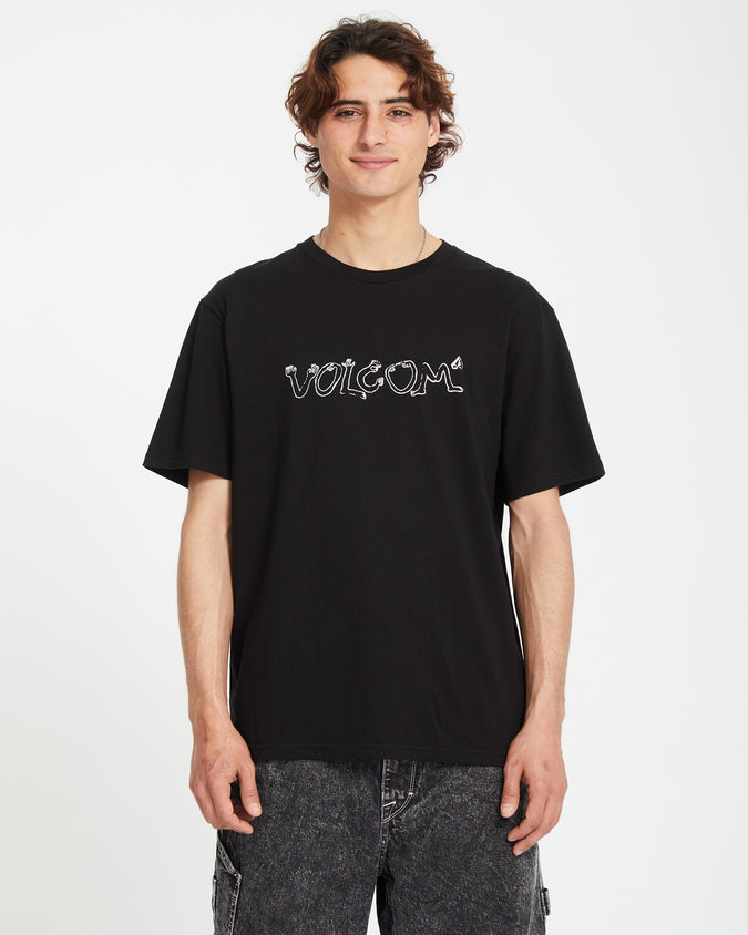 Crazybal Bsc Short Sleeve Tee - Black