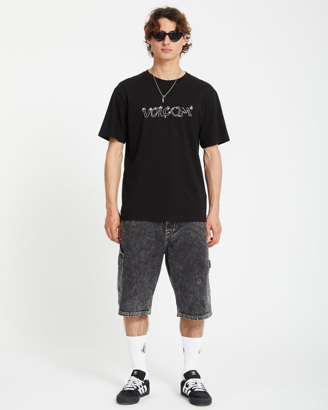 Crazybal Bsc Short Sleeve Tee - Black
