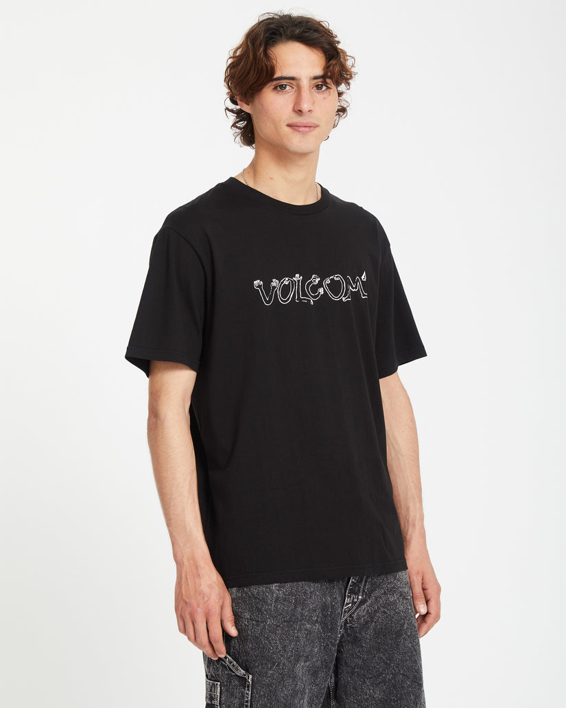 Crazybal Bsc Short Sleeve Tee - Black