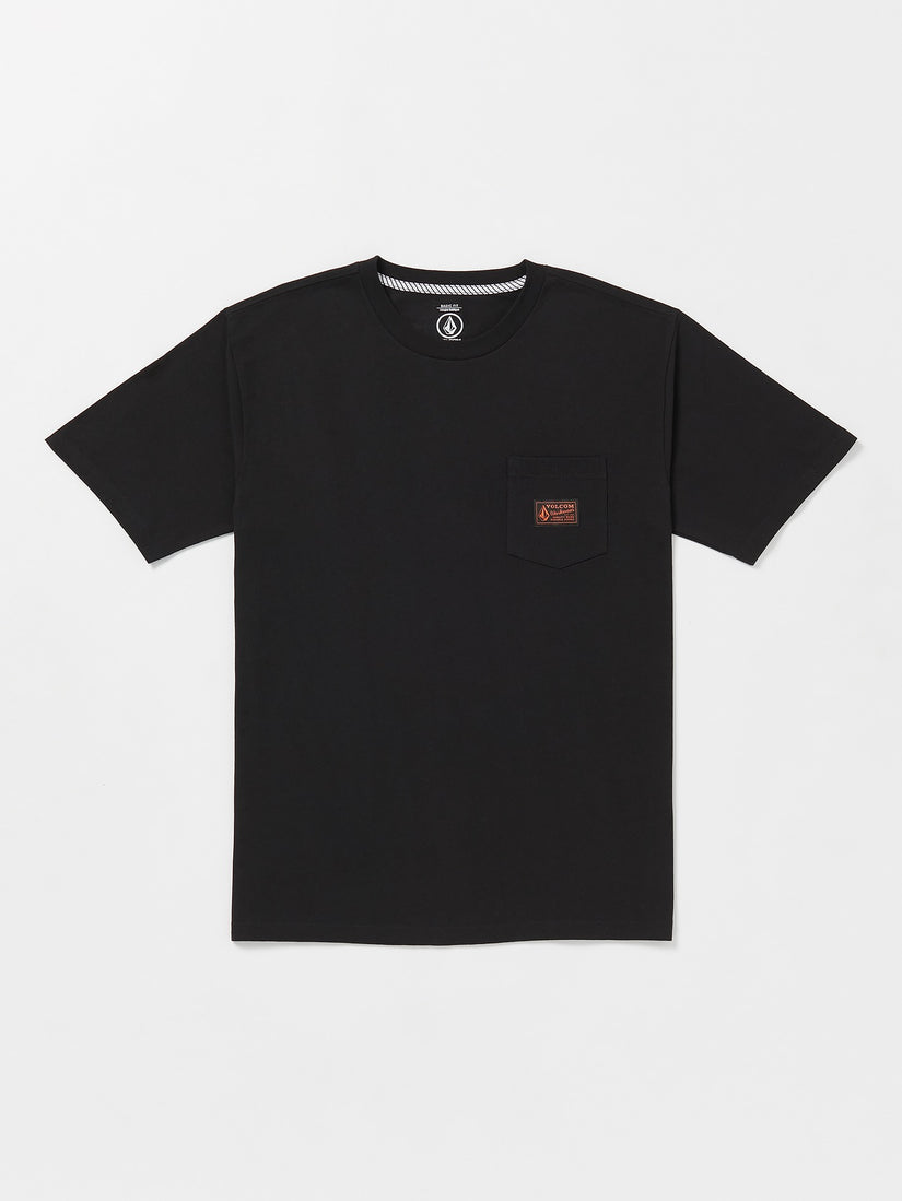Volcom Workwear Certifico Short Sleeve T-Shirt - Black