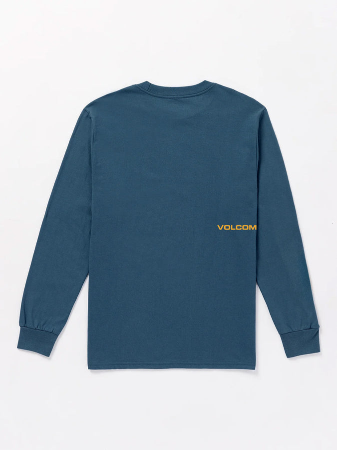 Mini Circle Long Sleeve Tee - Smokey Blue