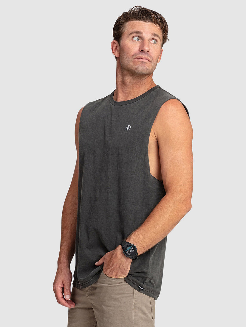 Aus Wash Muscle Tank - Black