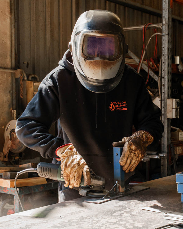 Mens Volcom Workwear Pullover Fleece