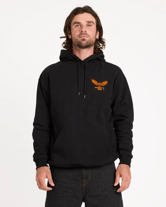 Mens Workwear Hammered Pullover Hoodie