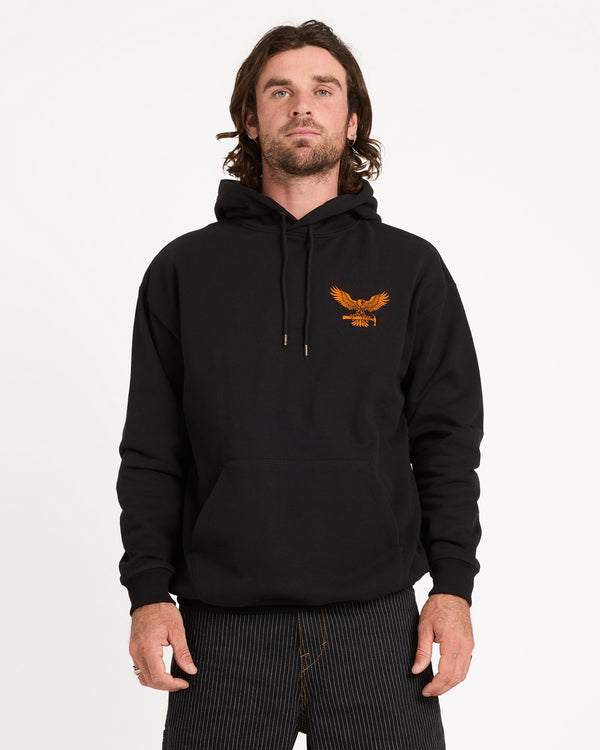 Mens Workwear Hammered Pullover Hoodie