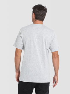 Mini Circle Stone Short Sleeve T-Shirt - Heather Grey
