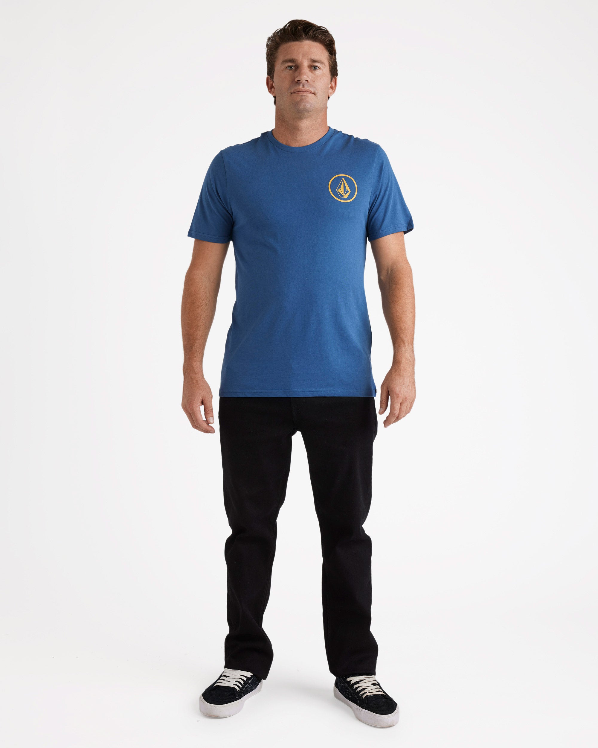 Mini Circle Stone Short Sleeve T-Shirt