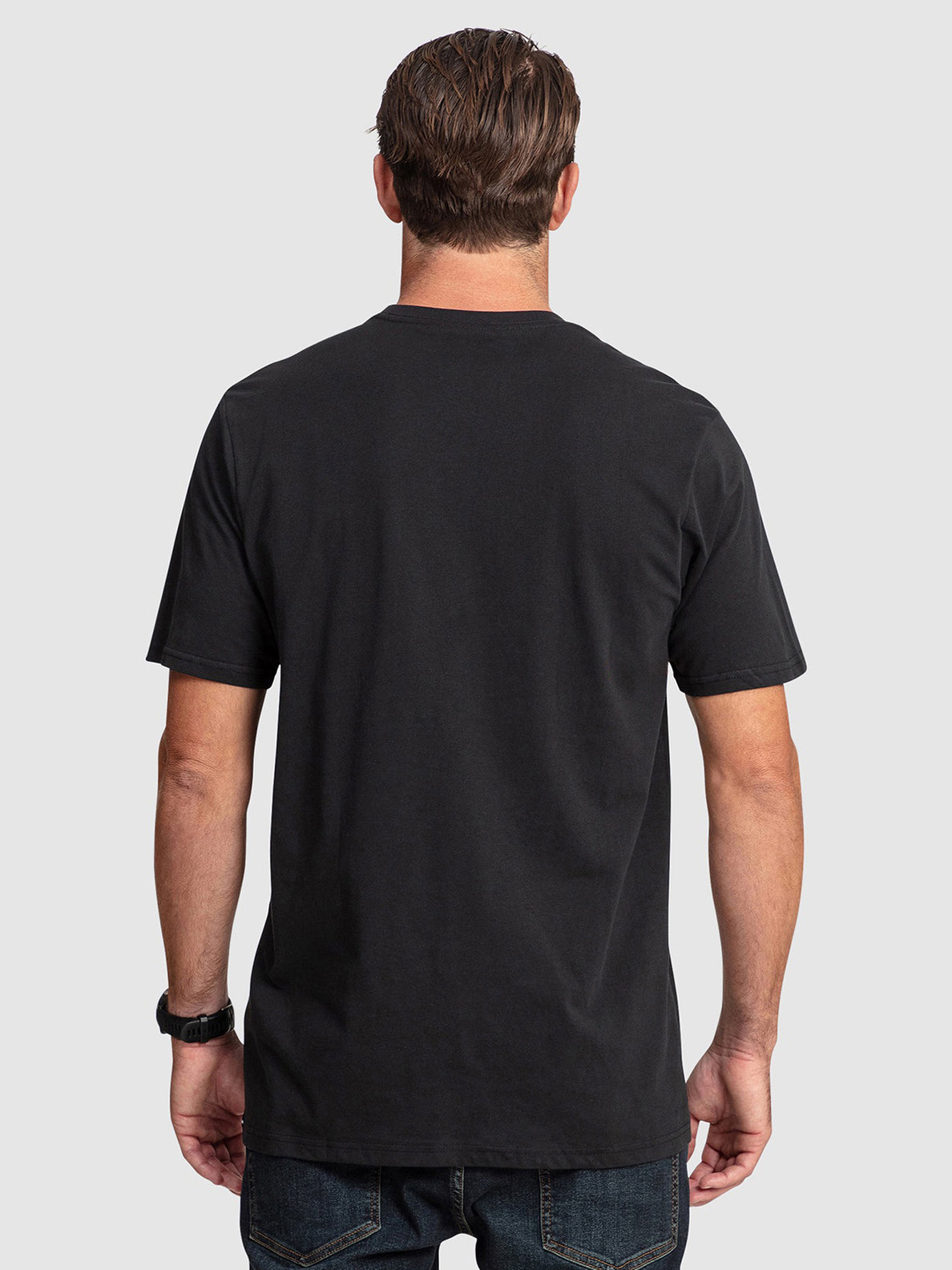 Circle Short Sleeve T-Shirt - Black