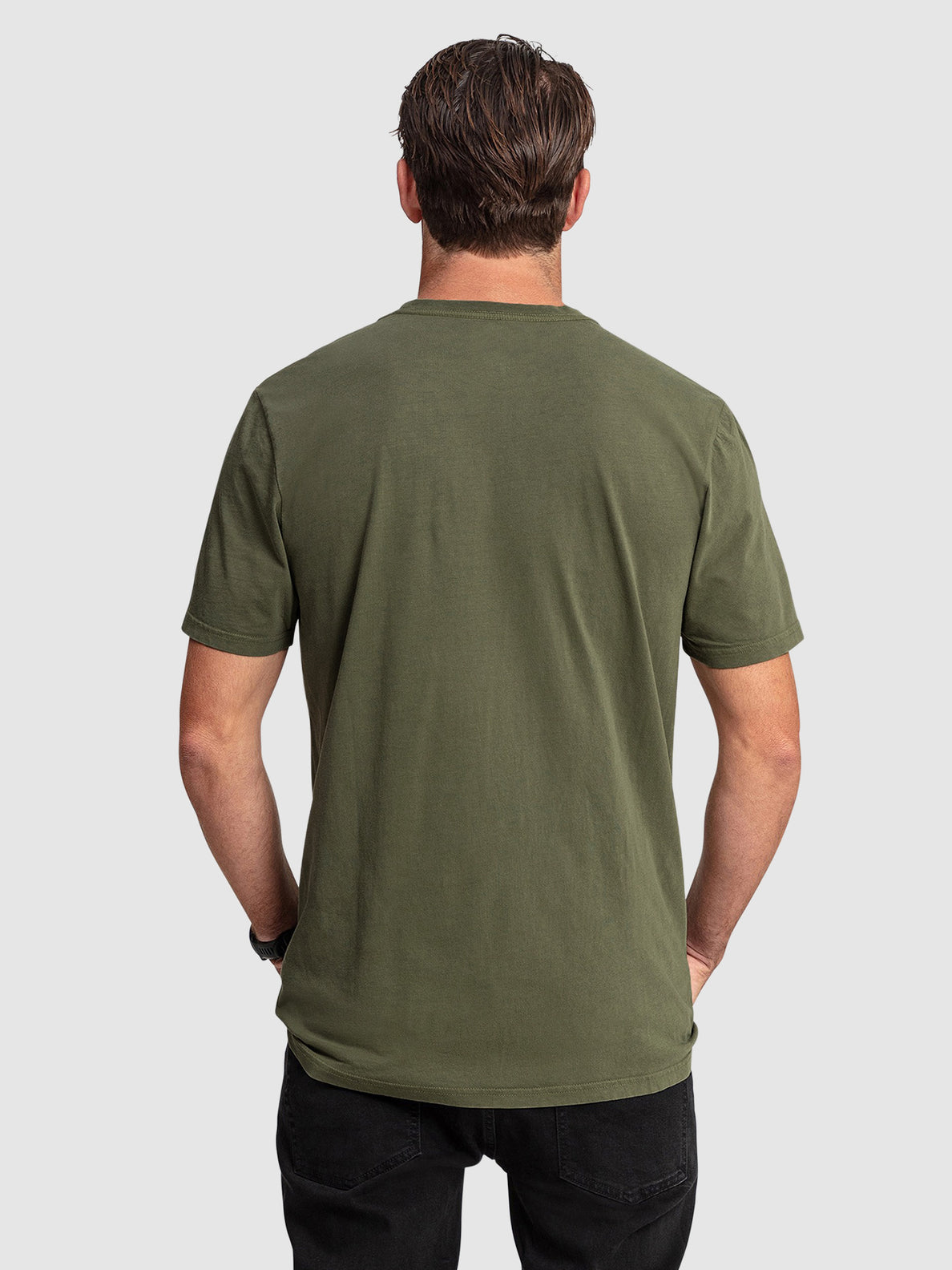 Circle Short Sleeve T-Shirt - Military